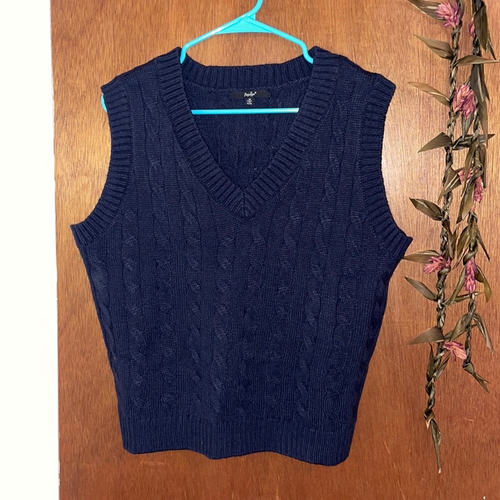 Knit Sweater Vest